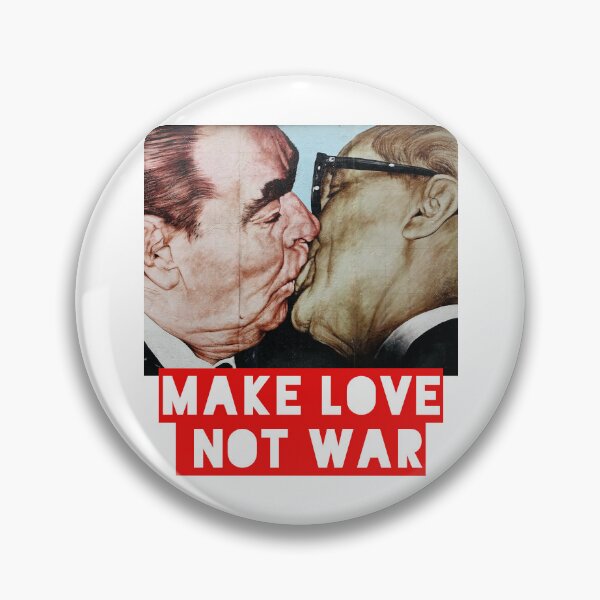 Item preview, MAKE LOVE NOT WAR KISS designed and sold by UtopicSlaps.