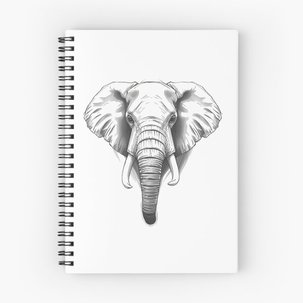 Item preview, Elephant Front View – Majesty of Nature designed and sold by RAKO13.