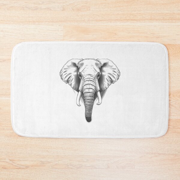 Item preview, Elephant Front View – Majesty of Nature designed and sold by RAKO13.