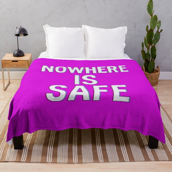 Item preview, Nowhere Is Safe Glitch designed and sold by ArtComixHaven.