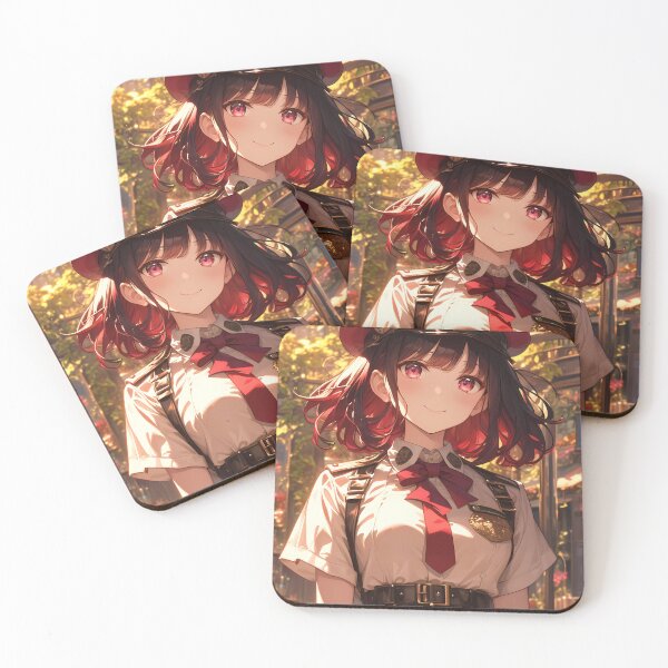Item preview, Chisato Nishikigi Lycoris Recoil Anime Warm Urban Cafe Smile designed and sold by Williamhallano.