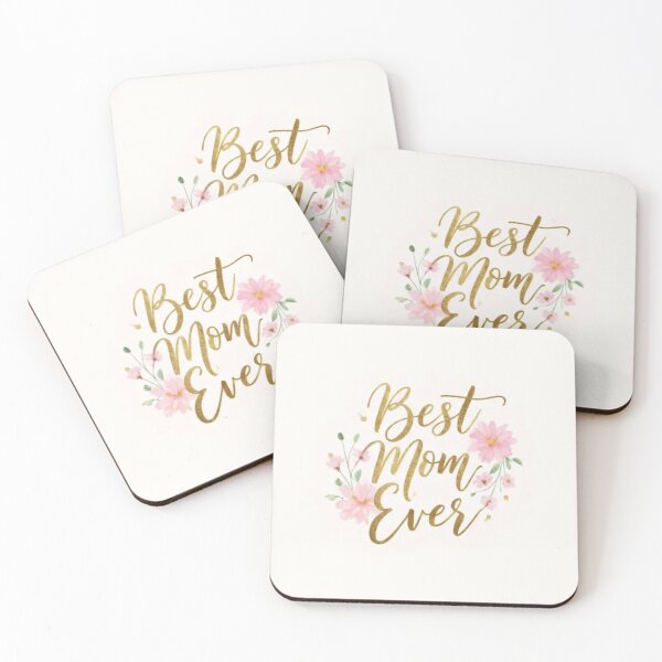 Item preview, Best Mom Ever – Floral Typography designed and sold by artsdesignpro.
