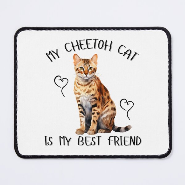 Item preview, My Cheetoh Cat Is My Best Friend designed and sold by Viikis.
