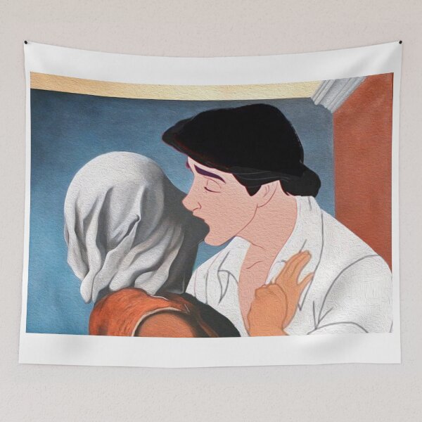 Aperçu de l'œuvre les amoureux Les Amants créée et vendue par Art Wars.