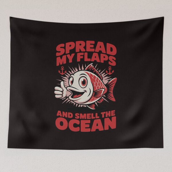 Item preview, Spread My Flaps And Smell The Ocean Meme Adult Humor designed and sold by sheenmi.