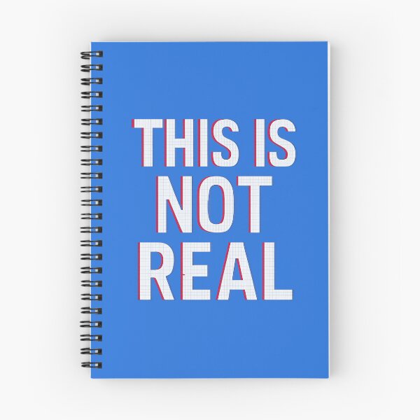 Item preview, This Is Not Real Glitch designed and sold by ArtComixHaven.
