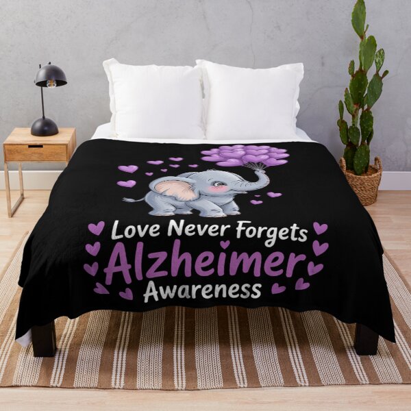 Item preview, End Alz Love Never Forgets Alzheimer Awareness designed and sold by Sunset4Bones.