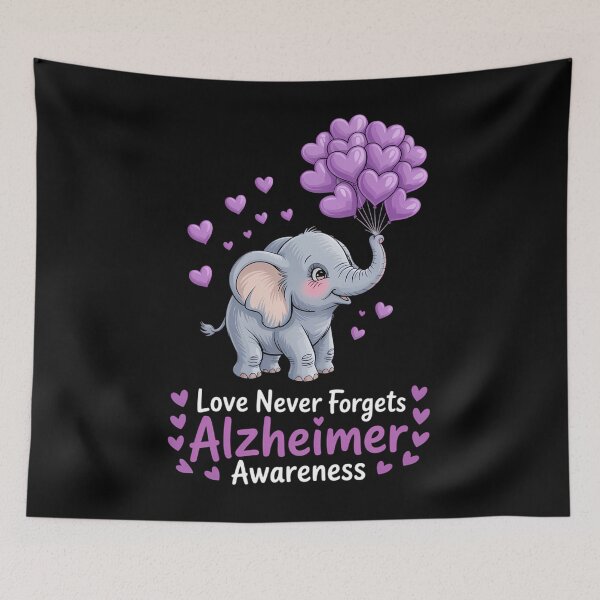 Item preview, End Alz Love Never Forgets Alzheimer Awareness designed and sold by Sunset4Bones.