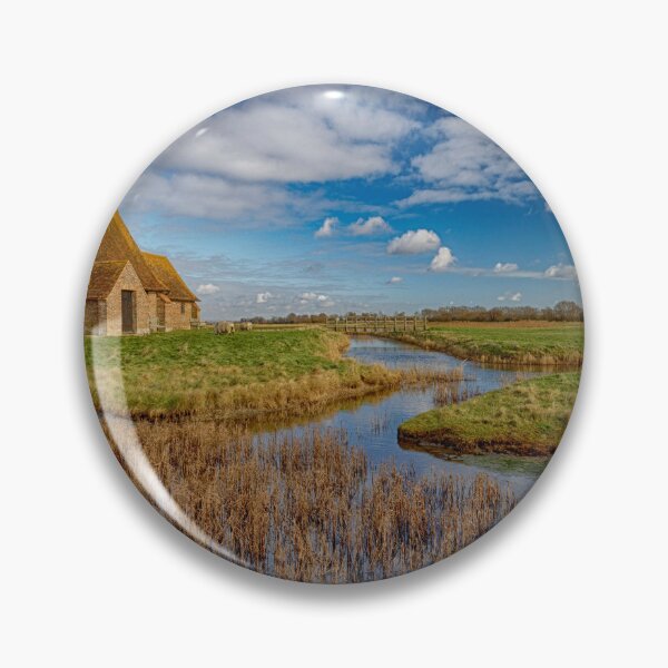 Item preview, St Thomas Becket Church at Fairfield Romney Marsh in Kent England UK designed and sold by John Gilham - Landscape Photography.