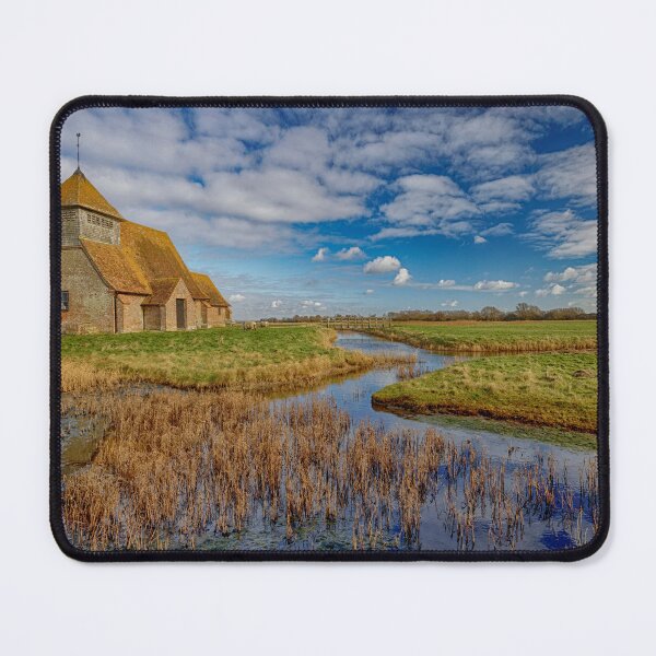 Item preview, St Thomas Becket Church at Fairfield Romney Marsh in Kent England UK designed and sold by John Gilham - Landscape Photography.