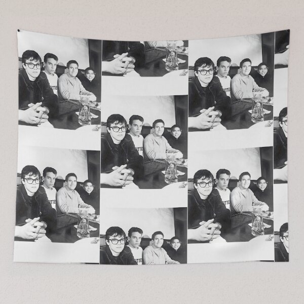 Item preview, Slint Band Iconic Post-Rock Music Group Portrait Black & White Photo designed and sold by teneshaholde.