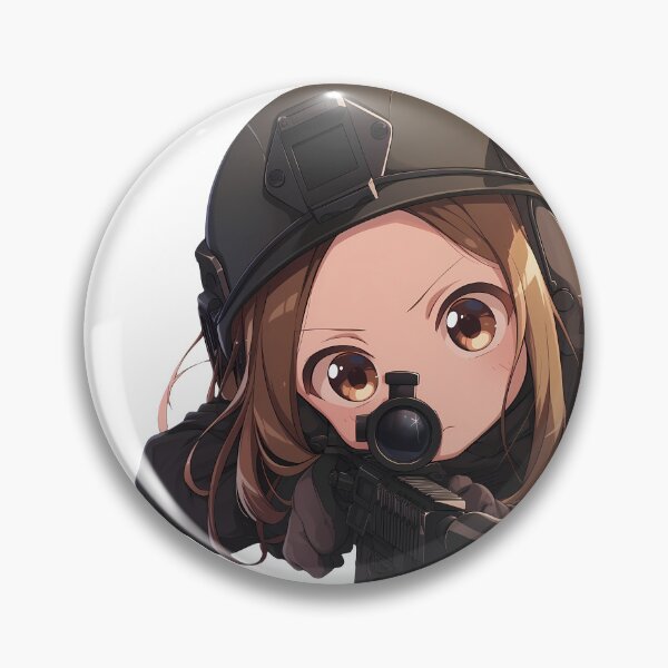 Item preview, Chibi Takagi Teasing Master Sniper Cute Kawaii designed and sold by Williamhallano.