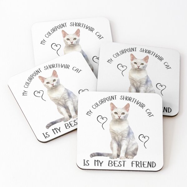 Item preview, My Colorpoint Shorthair Cat Is My Best Friend designed and sold by Viikis.