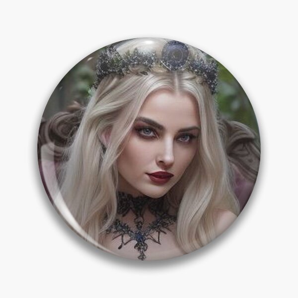 Item preview, Celestial Gothic Fairy – Dark Fantasy Queen with Black Rose Crown designed and sold by MissSaylor.