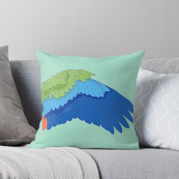 Item preview, Right Parrot Wing Colorful Feather Illustration designed and sold by Bambooartist.