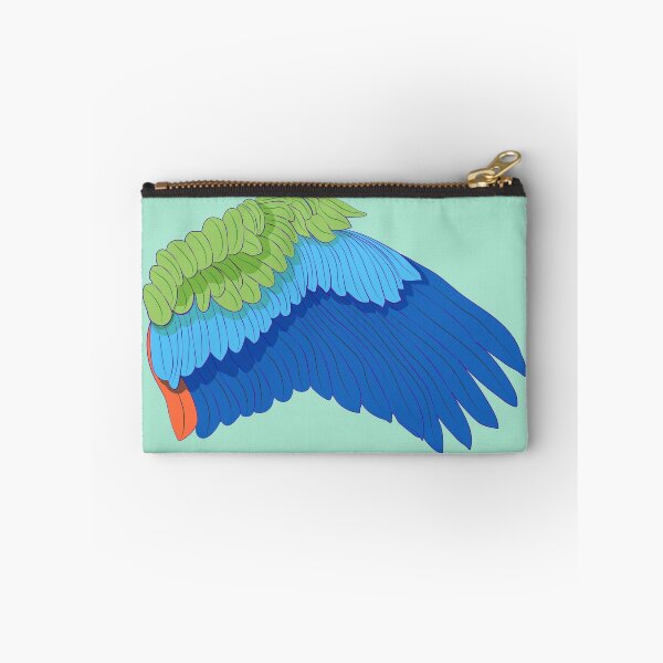 Item preview, Right Parrot Wing Colorful Feather Illustration designed and sold by Bambooartist.