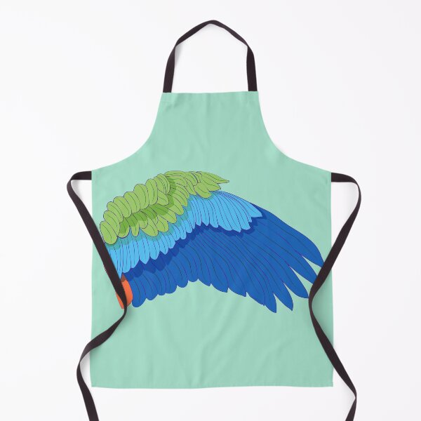 Item preview, Right Parrot Wing Colorful Feather Illustration designed and sold by Bambooartist.