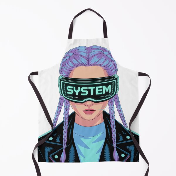 Item preview, System Cyberpunk Girl designed and sold by NicolasGlowArt.