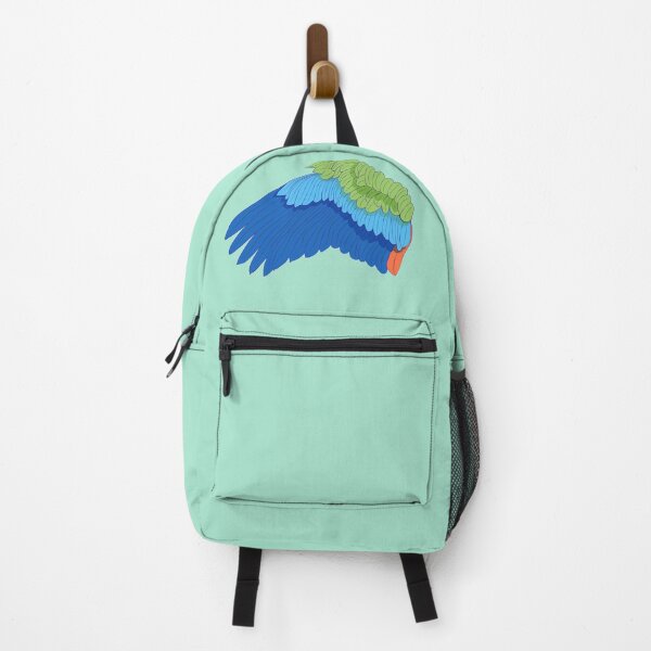 Item preview, Colorful Parrot Feather Left Wing Design designed and sold by Bambooartist.