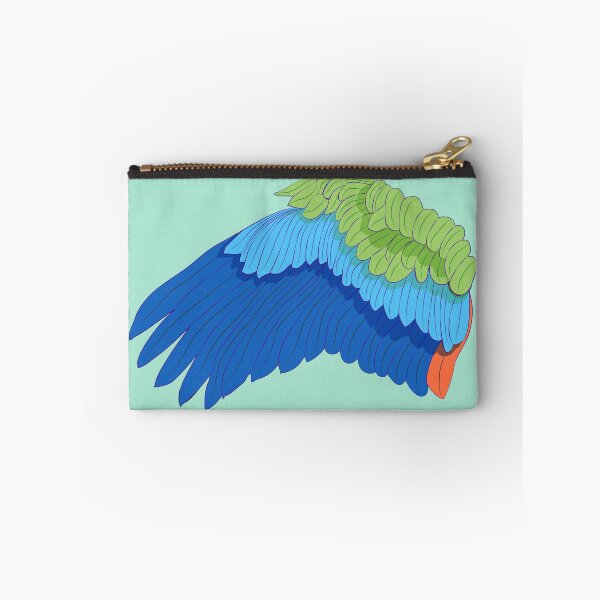 Item preview, Colorful Parrot Feather Left Wing Design designed and sold by Bambooartist.