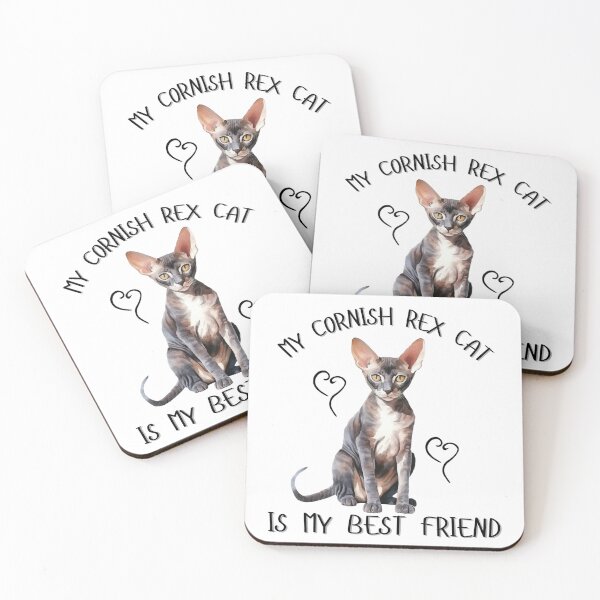 Item preview, My Cornish Rex Cat Is My Best Friend designed and sold by Viikis.
