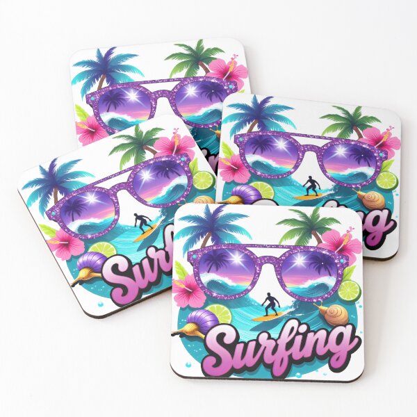 Item preview, Surfing in Glasses. designed and sold by yoyola999.