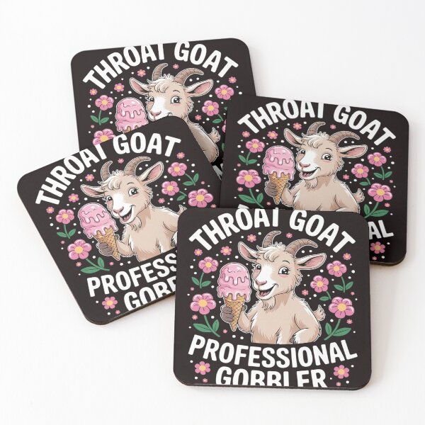 Item preview, Throat Goat Embarrassing Inappropriate Gag Meme Humor designed and sold by sheenmi.
