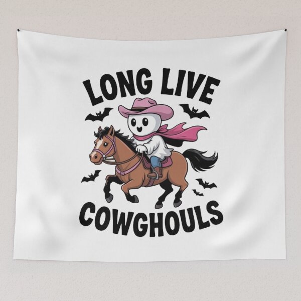 Item preview, Long Live Cowghouls Halloween Cowboy designed and sold by BHMARTS.