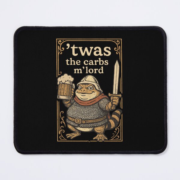 Item preview, twas the carbs m'lord Funny Frog designed and sold by Betsytiptoe.
