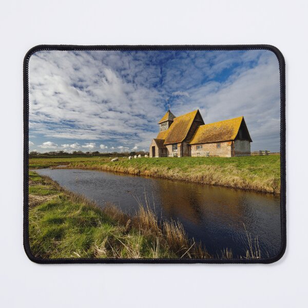 Item preview, A church in the marsh in Kent designed and sold by John Gilham - Landscape Photography.