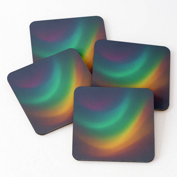 Item preview, Celestial Veil – Aurora Gradient Abstraction designed and sold by SraotaStudio.