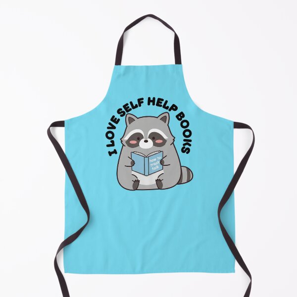 Item preview, Cute Raccoon Learning How To Trash Talk from self help book designed and sold by The magic  Yellow bus.