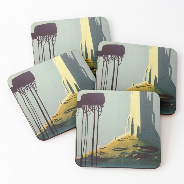 Item preview, Eyvind Earle designed and sold by KaijuNoKaiju.