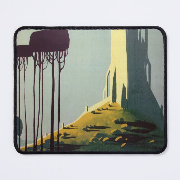 Item preview, Eyvind Earle designed and sold by KaijuNoKaiju.