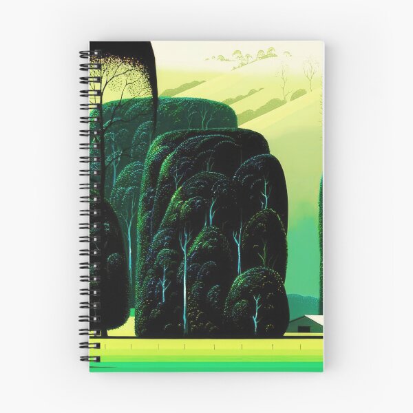 Item preview, Eyvind Earle designed and sold by KaijuNoKaiju.