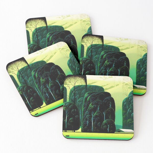 Item preview, Eyvind Earle designed and sold by KaijuNoKaiju.