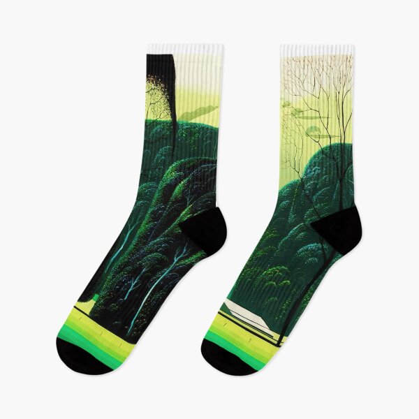 Item preview, Eyvind Earle designed and sold by KaijuNoKaiju.