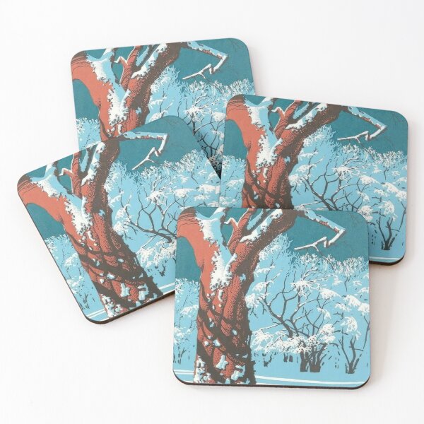 Item preview, Eyvind Earle designed and sold by KaijuNoKaiju.
