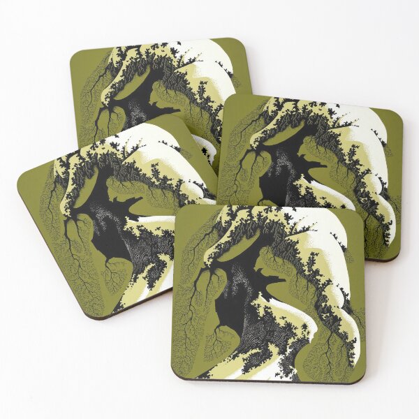 Item preview, Eyvind Earle designed and sold by KaijuNoKaiju.