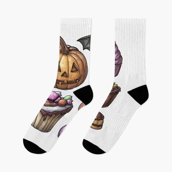 Item preview, Cute Halloween Sweets and Pumpkin designed and sold by Jonaree Art Design.