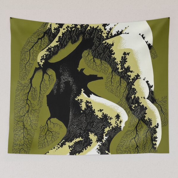 Item preview, Eyvind Earle designed and sold by KaijuNoKaiju.