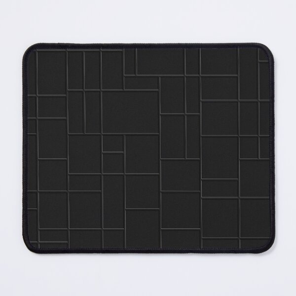Item preview, Geometric Black Grid Pattern designed and sold by Zenvo.