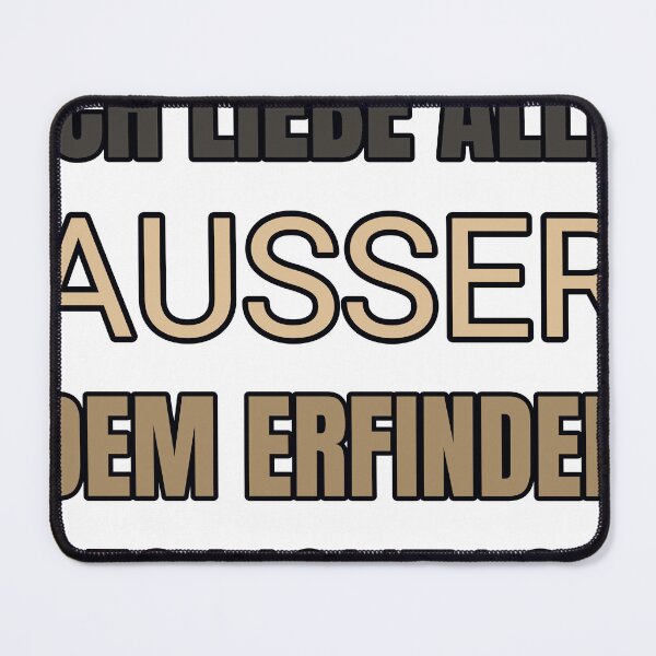 Item preview, Ich Liebe Alle Ausserdem Erfinder Des Montags.  designed and sold by TheIconSmith.