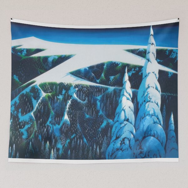 Item preview, Eyvind Earle designed and sold by KaijuNoKaiju.