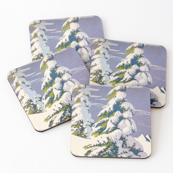 Item preview, Eyvind Earle designed and sold by KaijuNoKaiju.