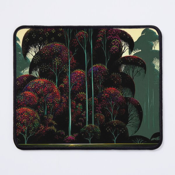 Item preview, Eyvind Earle designed and sold by KaijuNoKaiju.