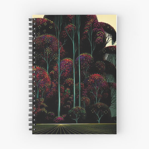 Item preview, Eyvind Earle designed and sold by KaijuNoKaiju.