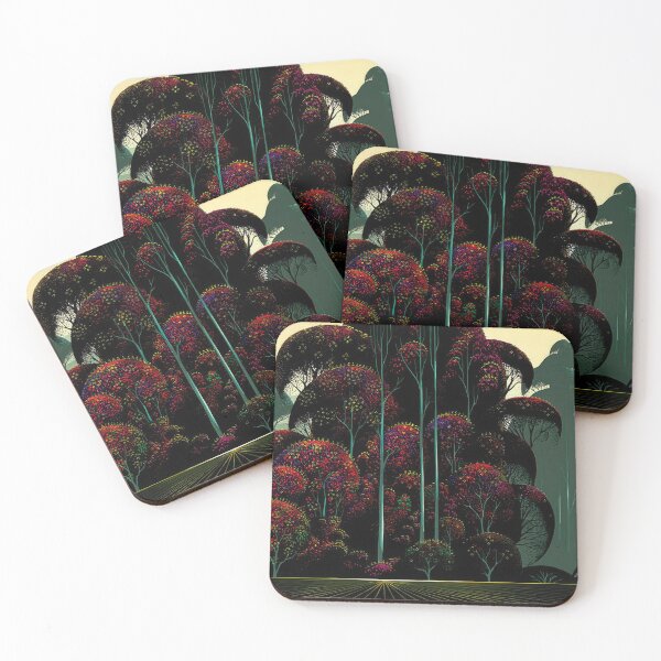 Item preview, Eyvind Earle designed and sold by KaijuNoKaiju.