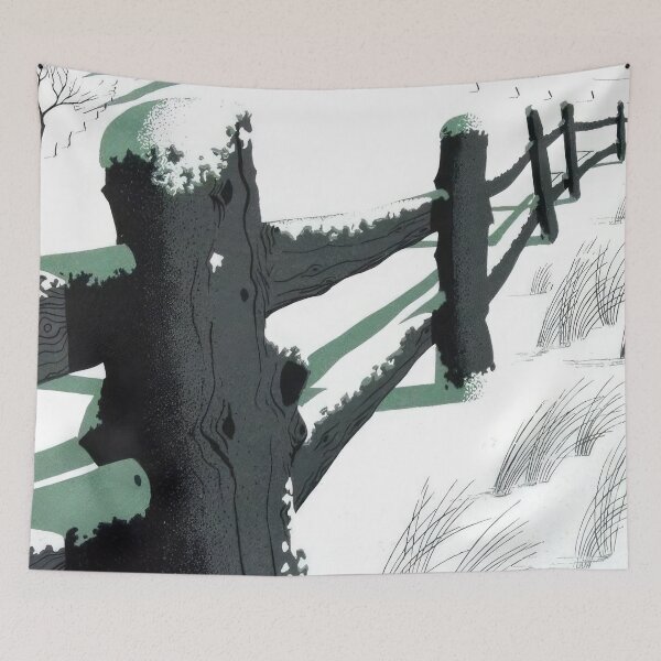Item preview, Eyvind Earle designed and sold by KaijuNoKaiju.