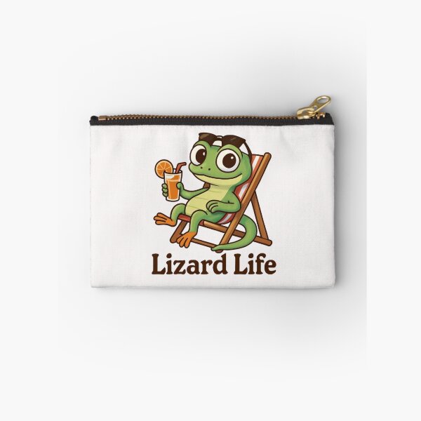 Item preview, Elio Lizard "Lizard Life" - Vacation Vibe Meme Graphic designed and sold by Amelia Design.